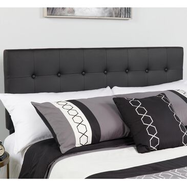 Flash Furniture Lennox Queen Headboard in Black, , large