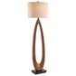 Lite Source Patel Floor Lamp in Brown, , large