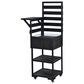 HOMLUX 62.3"" Outdoor Kitchen Island in Black, , large