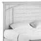 Emerald Home Furnishings New Haven King Panel Bed in Oyster Shell, , large