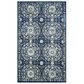 Safavieh Evoke EVK252A-3 3" x 5" Navy/Ivory Area Rug, , large