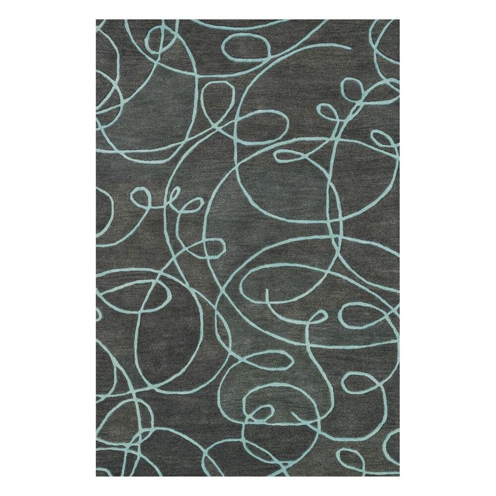 Loloi Nova NV-03 5' x 7'6" Grey/Mist Area Rug, , large
