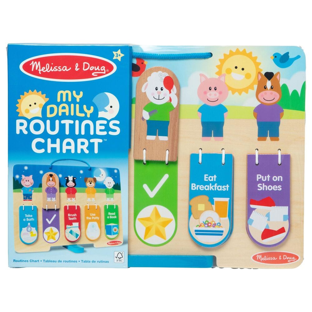 Melissa &amp; Doug My Daily Routines Chart, , large