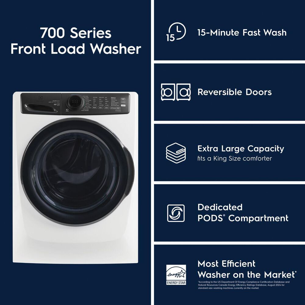 Electrolux 700 Series 4.4 Cu. Ft. Washer in White, , large