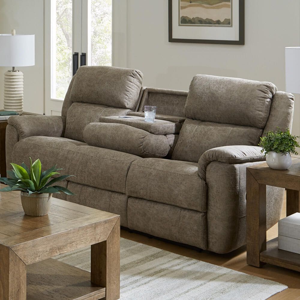 HomeStretch Milan Manual Sofa in Tan, , large