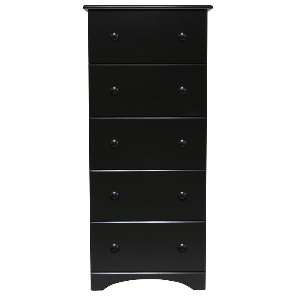 Lemoore Essential 5000 5 Drawer Chest in Black, , large