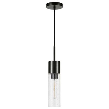 Hudson and Canal Lance  Pendant in Blackened Steel, , large