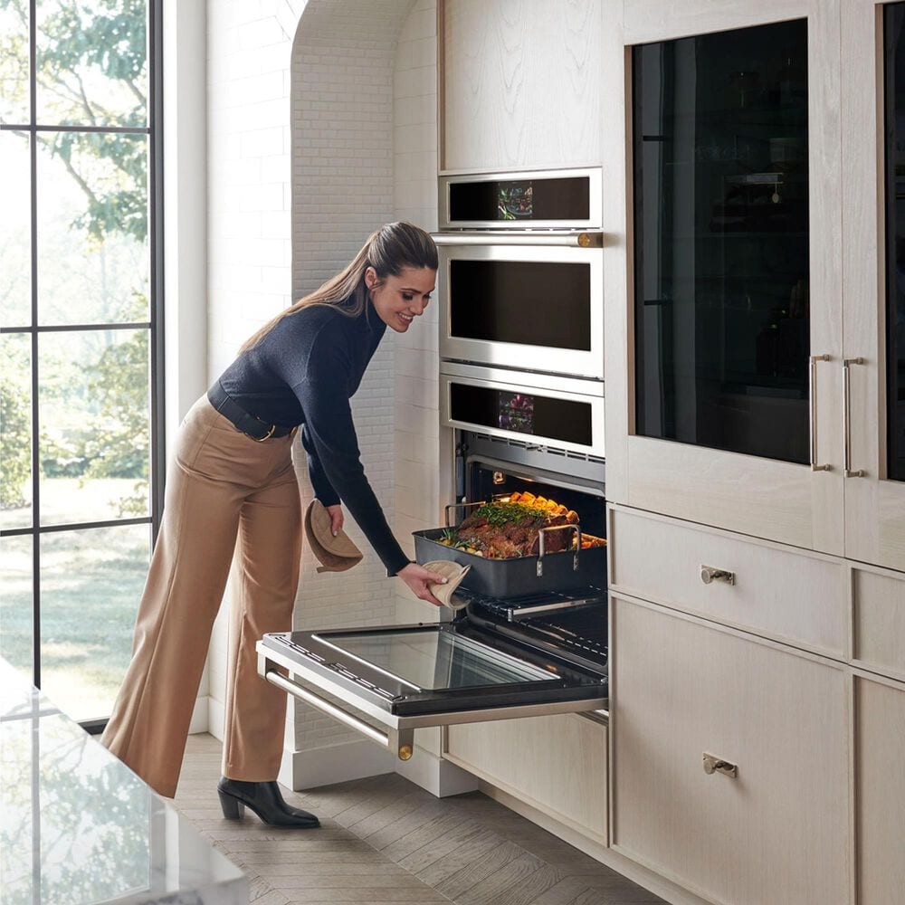 Monogram 30&quot; Integrated Glass Door Refrigerator for Single or Dual Installation, , large