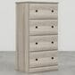 Lemoore Essential 23" 4-Drawer Chest in Swedish Grey Elm, , large