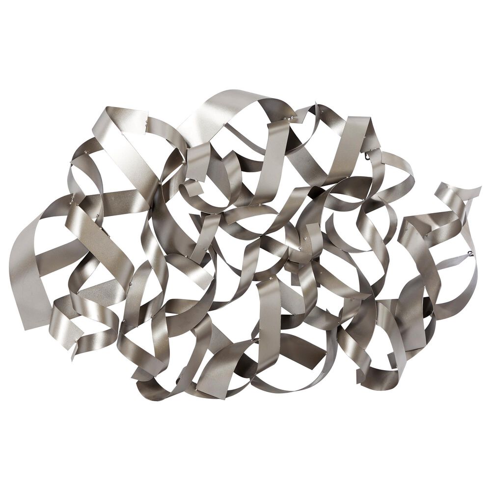 Maple and Jade 32&quot; x 53&quot; Abstract Wall Decor in Dark Grey, , large