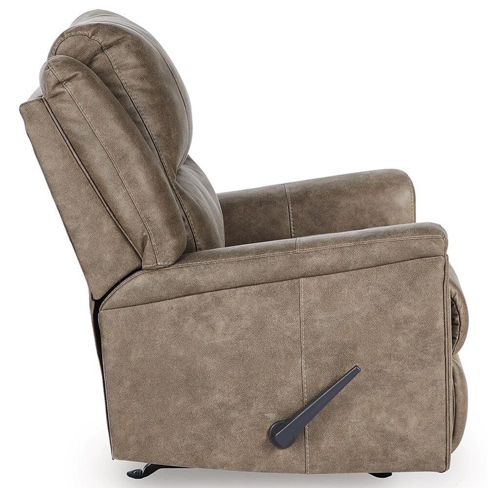 Ashley Lixtowel Manual Rocker Recliner in Fog, , large