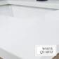 Lexora Home Jacques 80" Double Bathroom Vanity in Distressed Grey with 2 cm White Quartz Top and Rectangular Sinks, , large