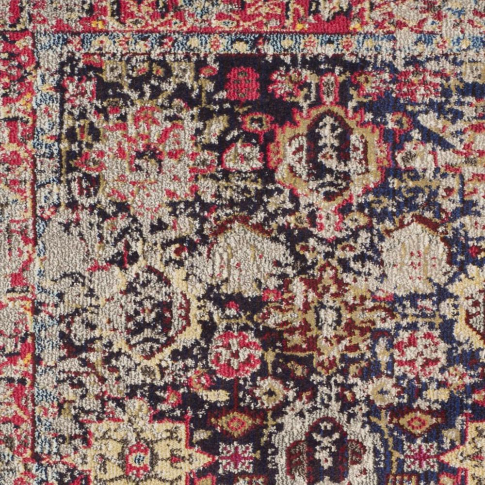 Safavieh Monaco MNC206G-4 4&#39; x 5&#39;7&quot; Grey/Multi Area Rug, , large