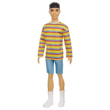 Barbie Fashionistas Ken Doll with Striped Shirt, , large