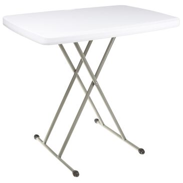 Timberlake Everyday Home Personal Folding Table in White, , large