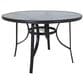 Redline Creation Inc. 5-Piece Round Dining Set in Black, , large