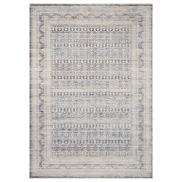 Amber Lewis x Loloi Zuma 7"10" x 10" Ocean and Multicolor Area Rug, , large