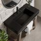 James Martin Vanities Auburn 36" Single Bathroom Vanity Cabinet Only in Weather Timber, , large