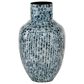 Maple and Jade 16" x 9" Coastal Mosaic Vase in Blue, , large