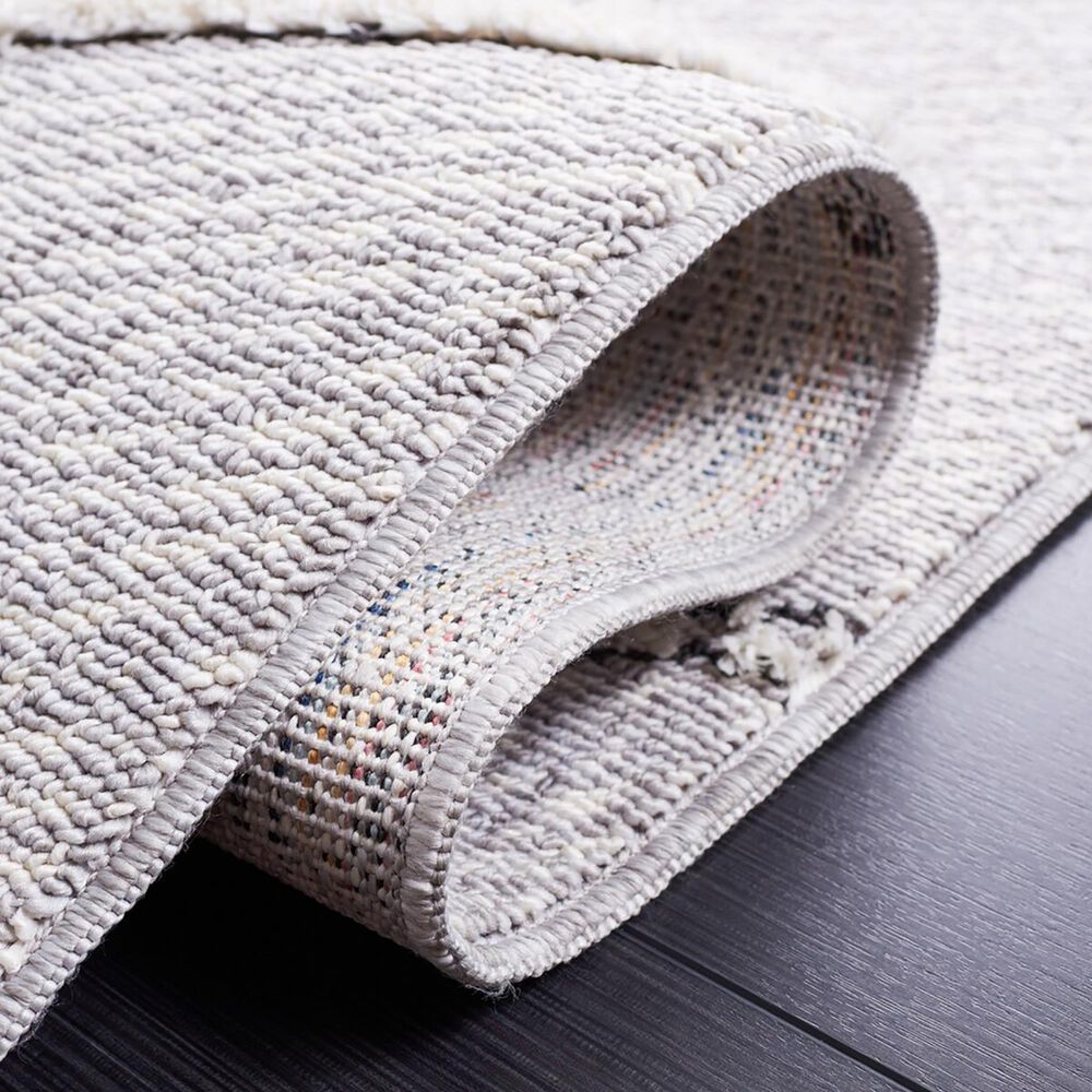 Safavieh Marrakesh MRK552F 2&#39;2&quot; x 6&#39; Grey and Ivory Runner, , large