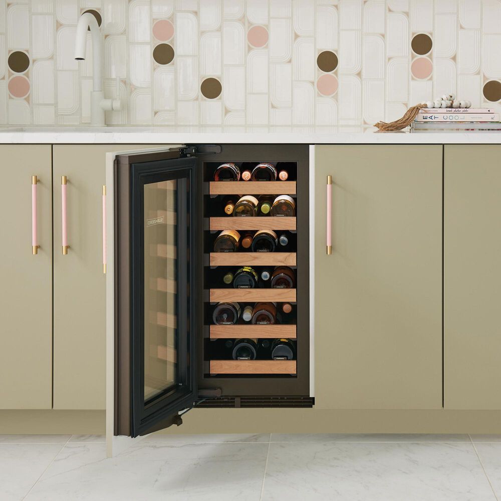 Sub Zero Designer 24 Bottle Capacity Built-In Wine Cooler in Panel Ready and Stainless Steel, , large