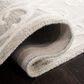 Safavieh Micro-Loop MLP507F 10" x 14" Light Grey and Ivory Area Rug, , large