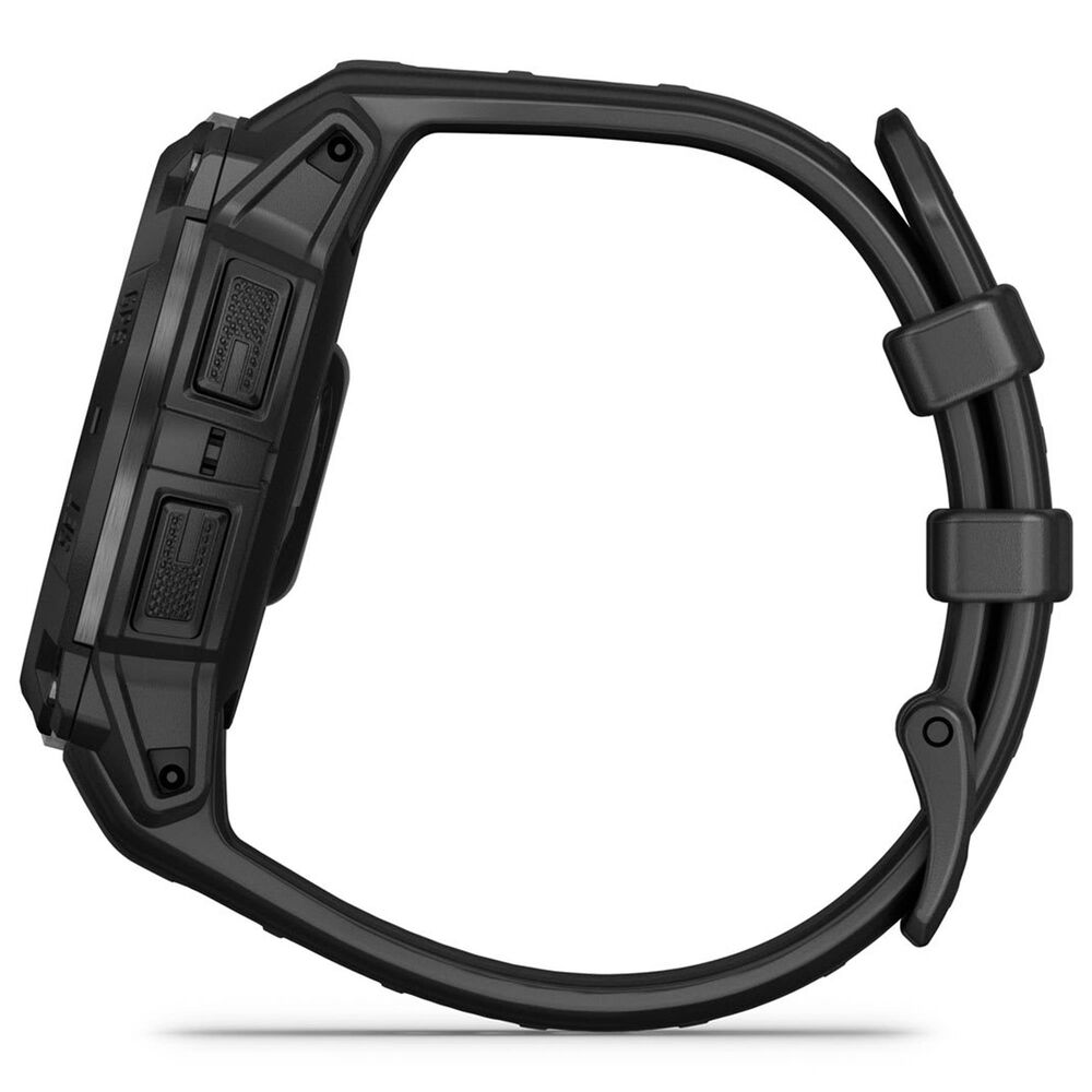 Garmin Instinct 3 Tactical Edition Solar Smartwatch 45mm Case with Silicone Sport Band in Black, , large