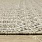 Oriental Weavers Tortuga TR09A 7"10" x 10" Beige and Black Area Rug, , large
