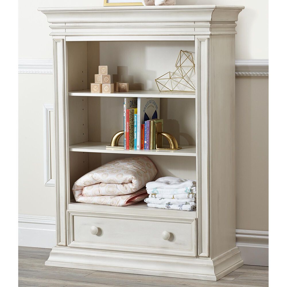 Baby Cache Vienna Bookcase in Antique White, , large