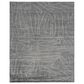 Feizy Lennox 5" x 8" Charcoal Area Rug, , large