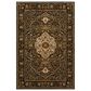 Karastan Spice Market Petra Charcoal 12" x 15" Area Rug, , large