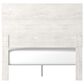 Ashley Gerridan 4 Piece Full Bedroom Set in White and Gray, , large