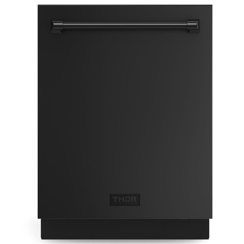 Thor Kitchen Gordon Ramsay 24" Built-In Dishwasher in Matte Black, , large