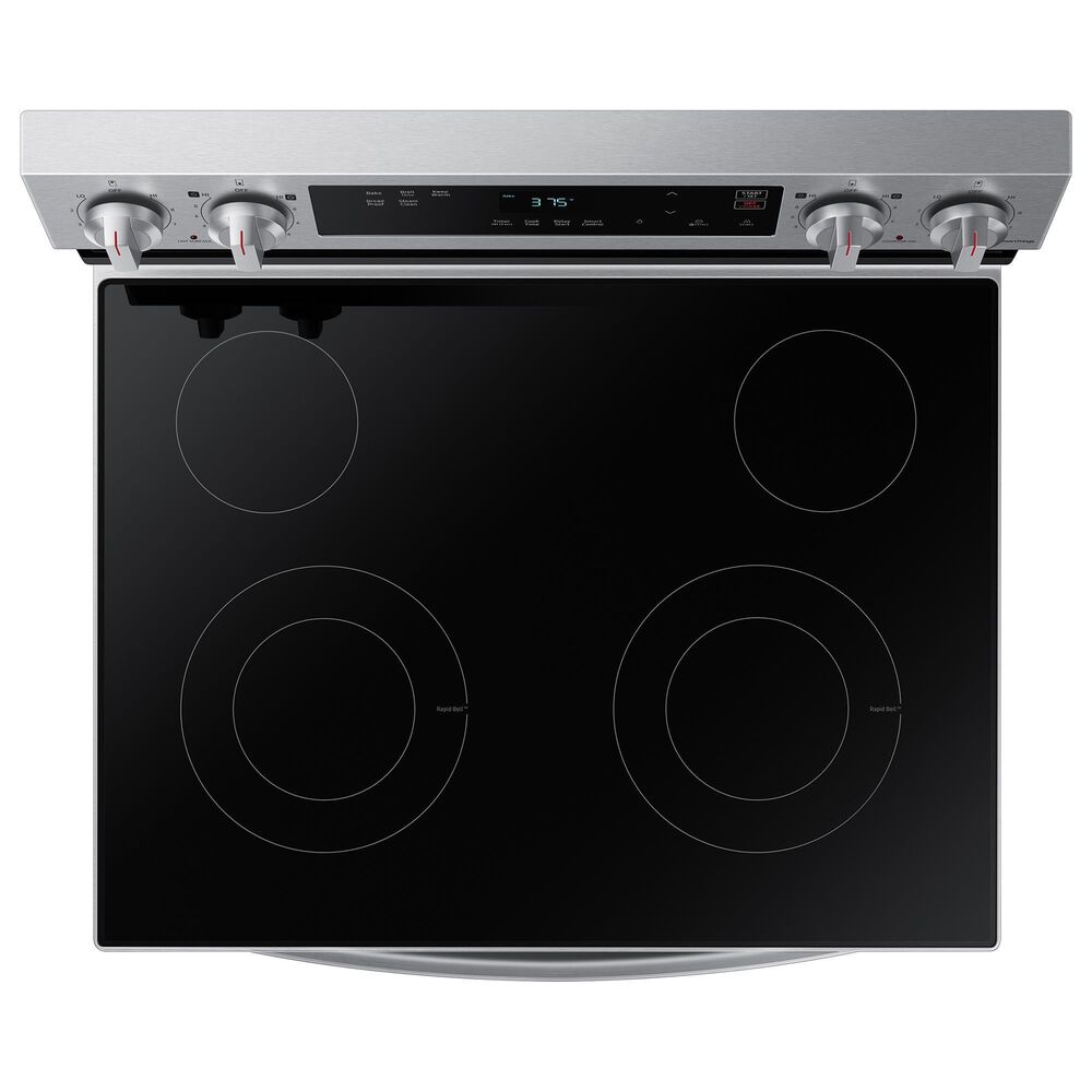 Samsung 6.3 Cu. Ft. Freestanding Electric Range with 4 Burners in Stainless Steel, , large