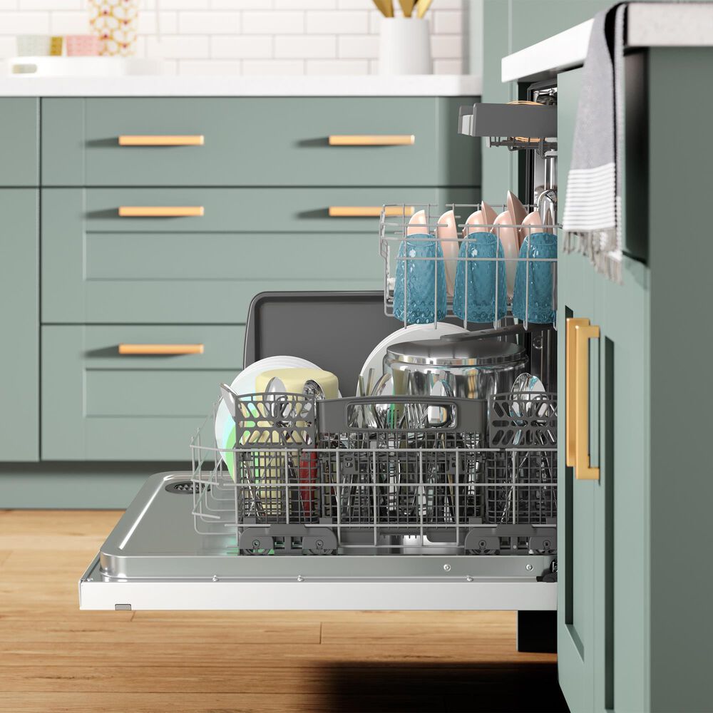 Whirlpool 24&quot; Fully Integrated Dishwasher in White, , large