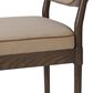 Four Hands Esther Side Chair with Antwerp Taupe Cushion in Brown Oak, , large