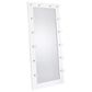 Coaster Zayan LED Lighting Floor Mirror in White Gloss (Box 1), , large