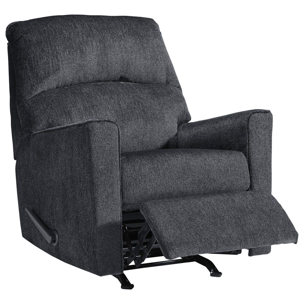 Ashley Altari Manual Rocker Recliner in Slate, , large