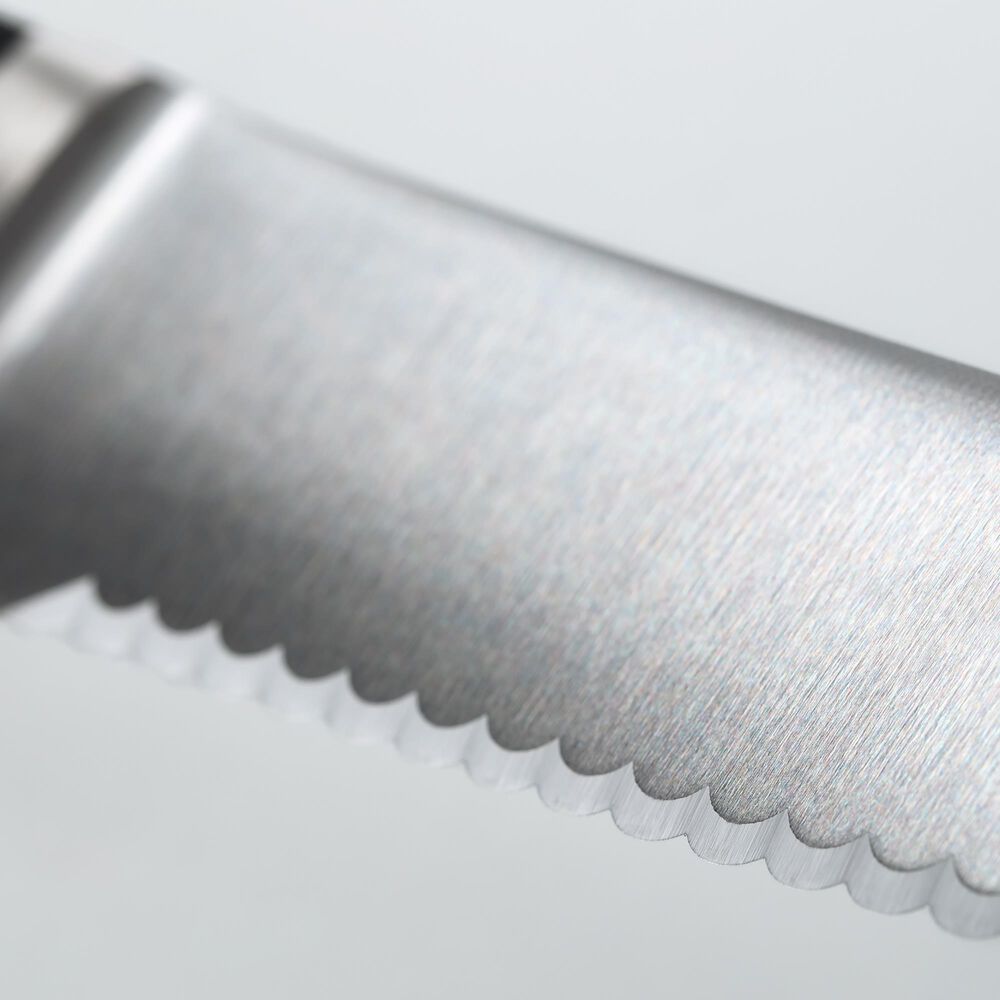 Wusthof Classic 10&quot; Super Slicer in Stainless Steel and Black, , large