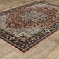 Oriental Weavers Eliana ELI11 Red and Blue 9"10" x 12"10" Area Rug, , large