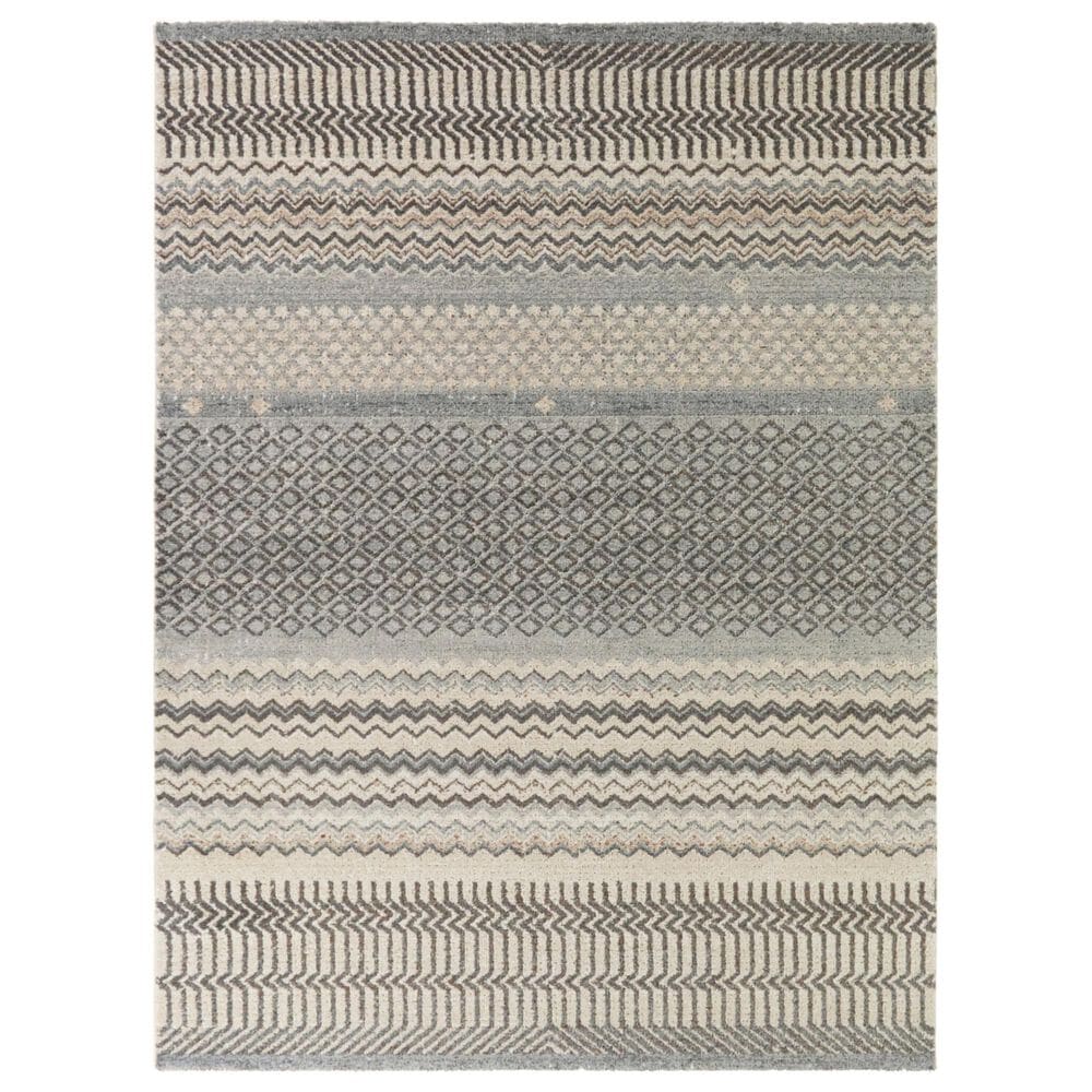 Balta Rugs Resist Barreau Blue 5"3" x 7" Area Rug, , large