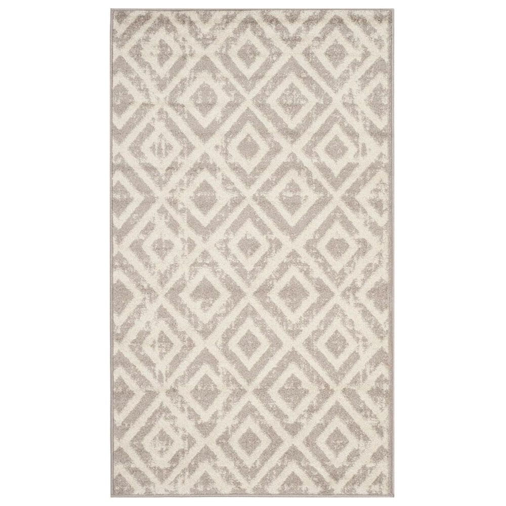 Safavieh Amsterdam AMS105A-3 3&#39; x 5&#39; Ivory/Mauve Area Rug, , large