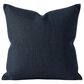 Valdese Weavers Lino 20" Square Throw Pillow in Chambray and Indigo, , large