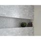 Shaw Eterna Como Bardiglio 2" x 4" on 12" x 12.5" Natural Stone Mosaic Sheet, , large