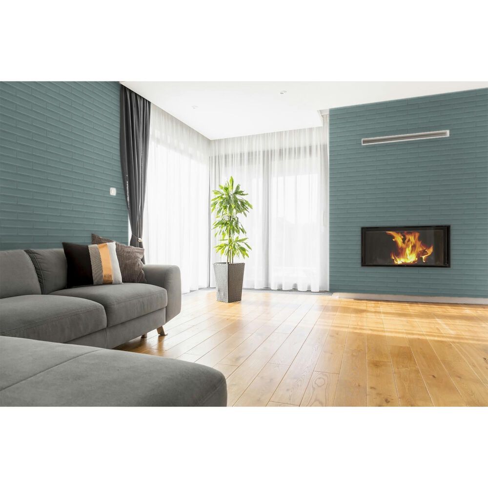 Emser Raku Ocean 3&quot; x 12&quot; Matte Ceramic Tile with 6.3 Sq. Ft./Carton, , large