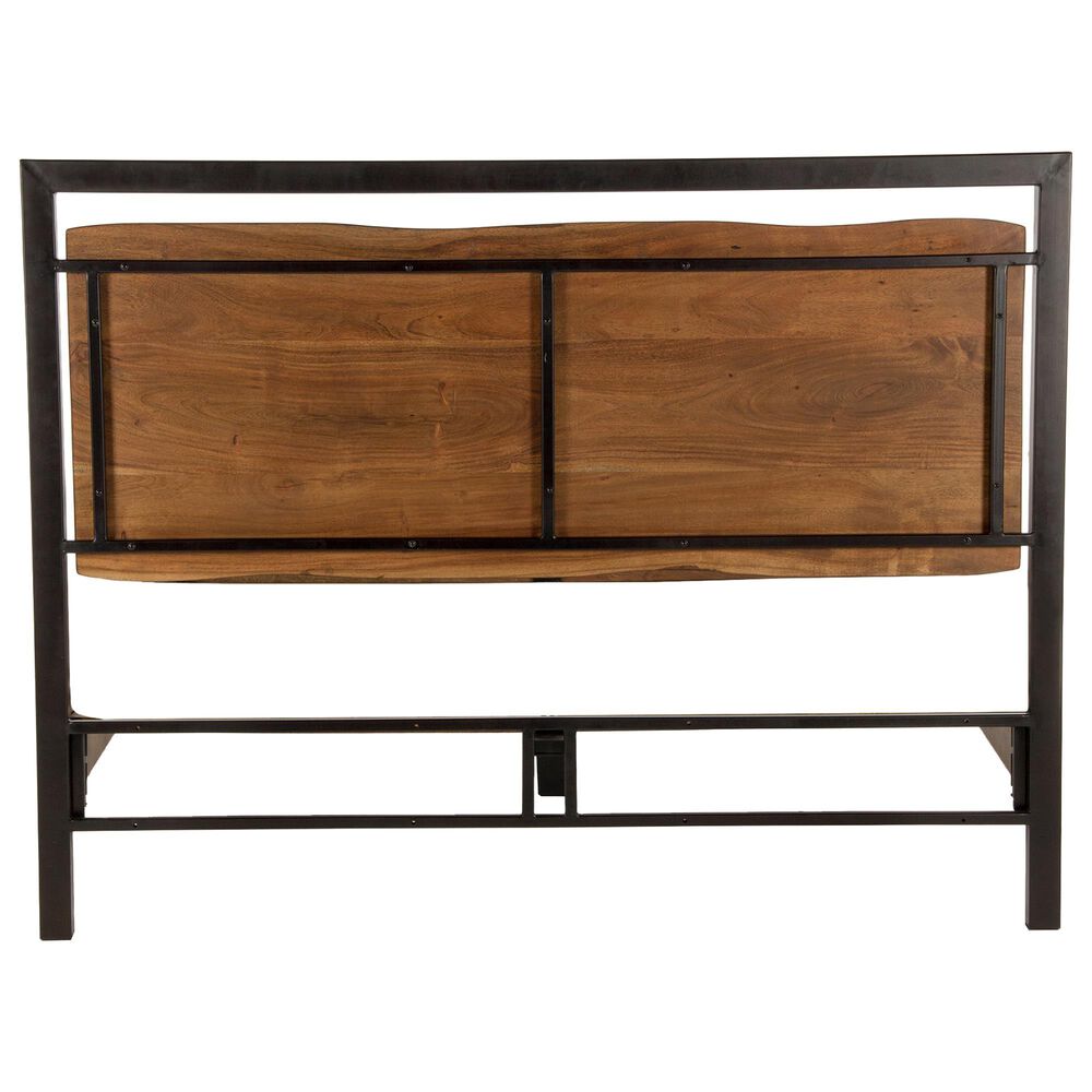Home Trends &amp; Design Aspen Queen Platform Bed in Walnut, , large