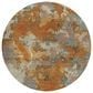 Dalyn Rug Company Kochi KC9 Copper 8" Round Area Rug, , large
