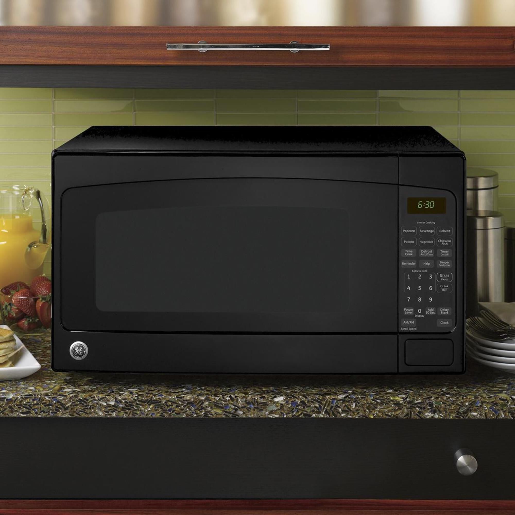GE Appliances 2.0 Cu. Ft. Countertop Microwave Oven 1200 Watts