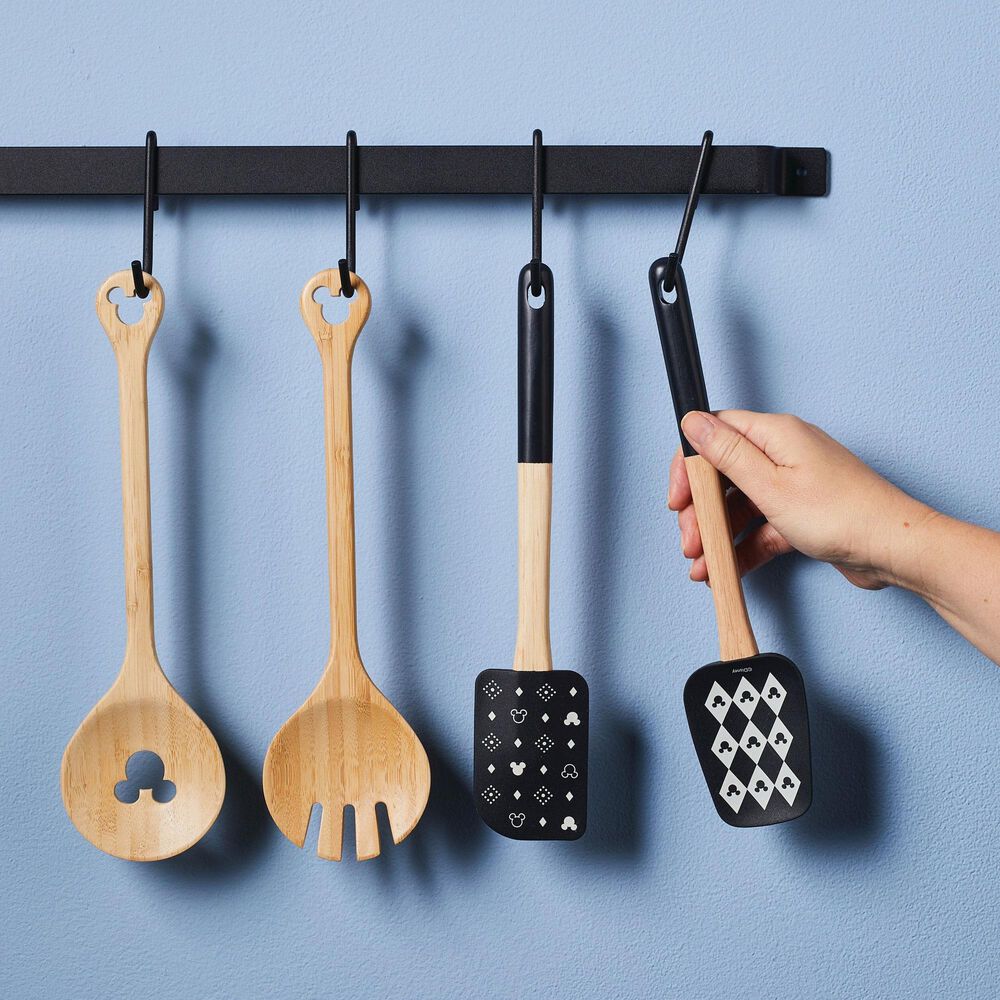 Meyer Monochrome 2-Piece Spatula and Spoonula Set in Black and White, , large
