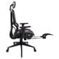 Rta Products Llc Ultimate Reclining Ergonomic Mesh Office Chair with Lumbar Support and Footrest in Black, , large